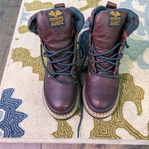 Georgia Boot Women's Steel Toe boots size 6